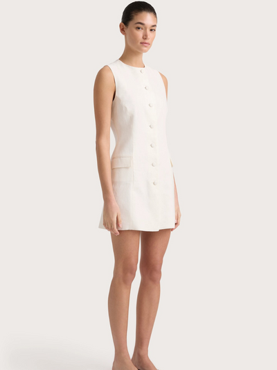 Jane Mini Dress White