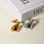Chunky Wrap Around Heart Ring: Gold