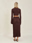 Enda Skirt Mahogany