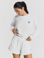 Terry Shorts Crisp White
