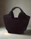 St. Tropez Straw Handbag Cappucino