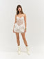 Lea Lace Mini Dress Cream