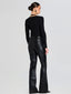 Assunta Bodysuit Metallic Black