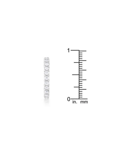 Cubic Zirconia Eternity Band