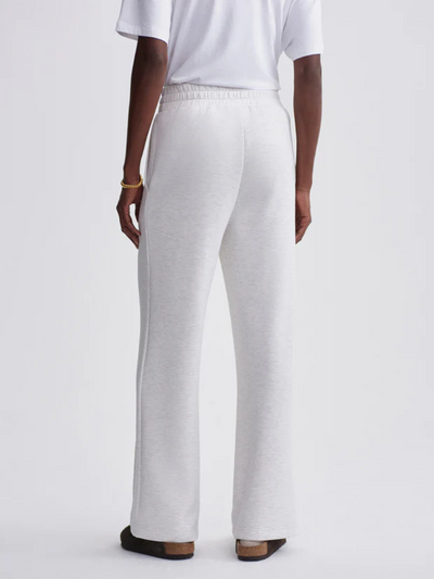 The Wide Leg Pant 28 Ivory Marl