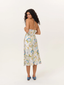 Tide Pool Midi Dress White Green