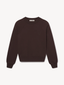 Shrunken Raglan Sweatshirt Espresso