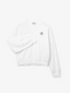 Terry Sweatshirt Crisp White