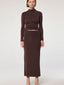 Vana Skirt Chocolate