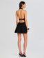 Cinzia Knit Dress Metallic Black