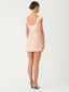 Daya Beaded Mini Dress Pink