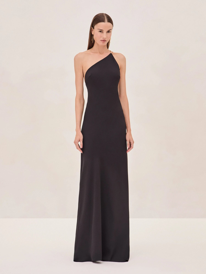 Tribeca Long Dress Black