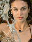 Luna Nera Pendant Necklace