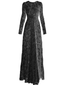 Saturn Dress Black