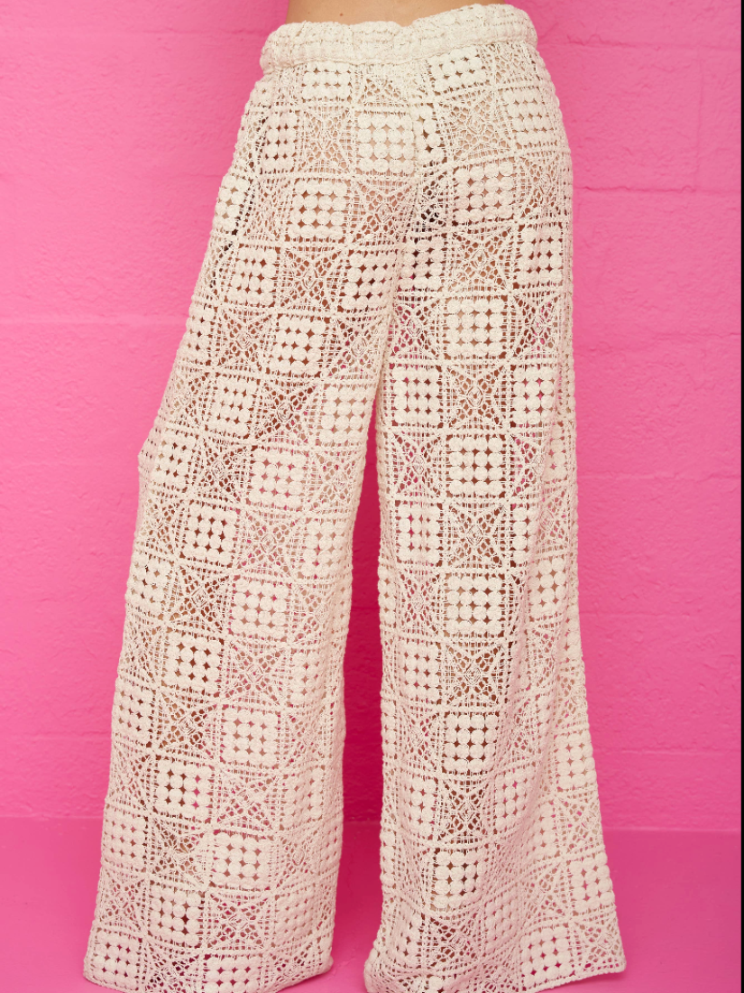 Crochet Beach Pants