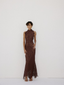 Ainhoa Midi Dress Brown