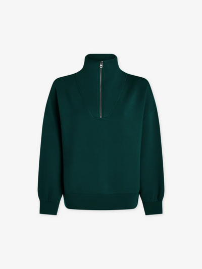 Hawley Half Zip Sweatshirt Forest