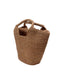 St. Tropez Straw Handbag Cappucino