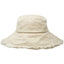 KEANU 100% Heavy Cotton Twill Raw Edge Bucket Hat, 4" Brim