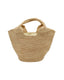 St. Tropez Straw Handbag Cappucino