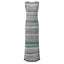 Chevron Knit Maxi Dress