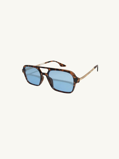 Jordan Sunglasses: Blue/Torte