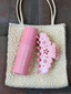 Big Effing Clip in Rose Fleur Eyelet