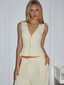Arla Vest Top Butter