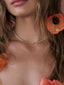 Reese Tennis Necklace Gold