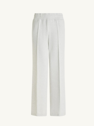 The Wide Leg Pant 28 Ivory Marl