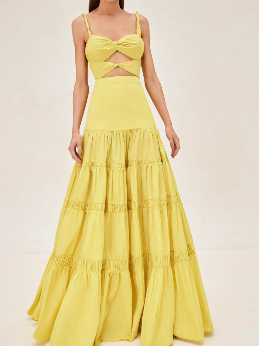 Chantalle Dress Lemon