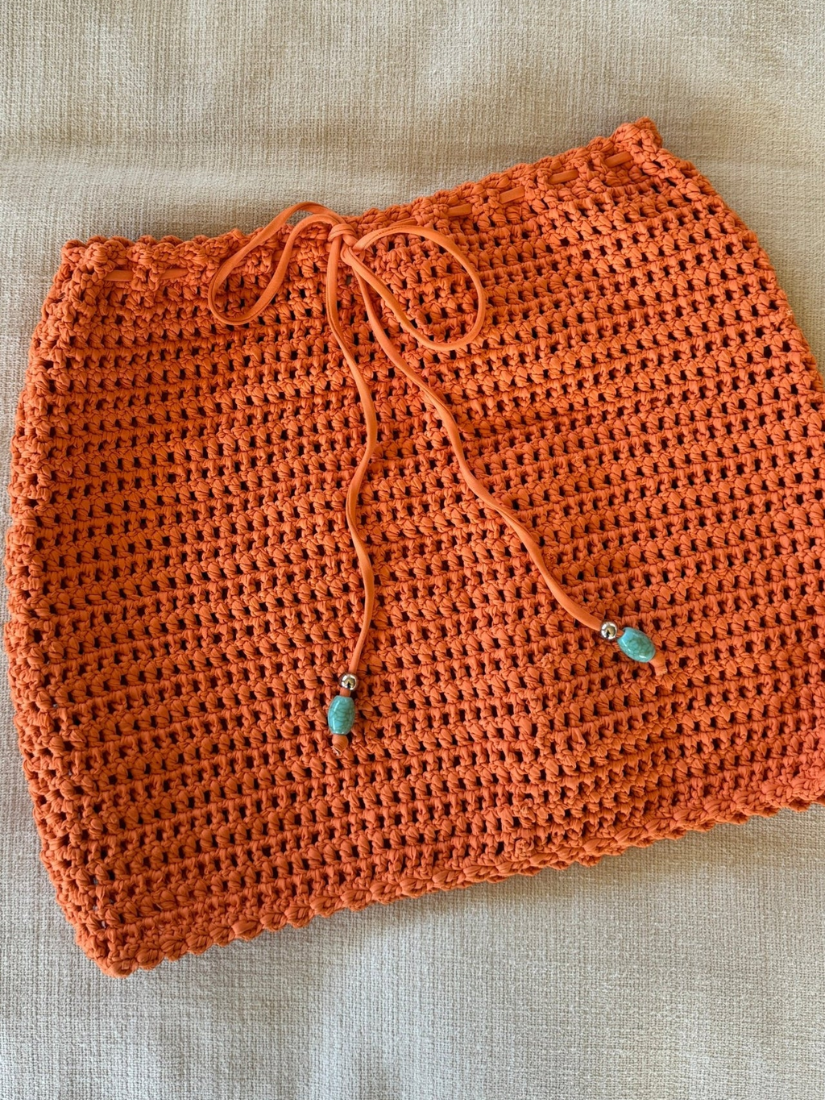 Flores Crochet Skirt Amber