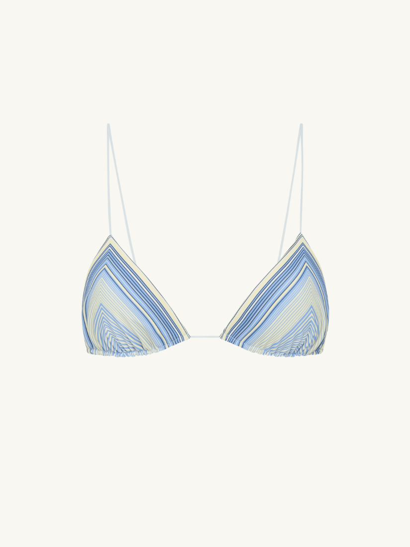 Elea String Bikini Top Futura Stripe