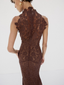Ainhoa Midi Dress Brown