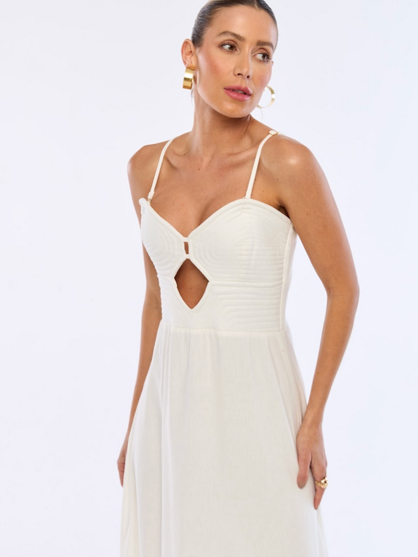 Amalfi Dress Natural