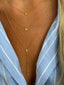 14k Vermeil CZ Stone Lariat Necklace