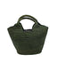 St. Tropez Straw Handbag Cappucino