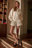 FLORAL EMBELLISHMENT DETAIL JACKET