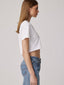 Bash Crop Tee White