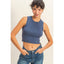 Cropped Tank Knit Top
