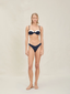 Gene Bottom Textured Navy