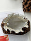 Vintage Leopard Cosmetic Bag Large
