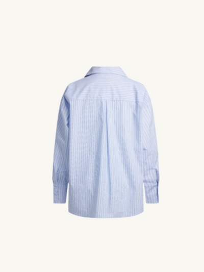 Boyfriend Shirt Blue Stripe