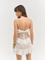 Lea Lace Mini Dress Cream