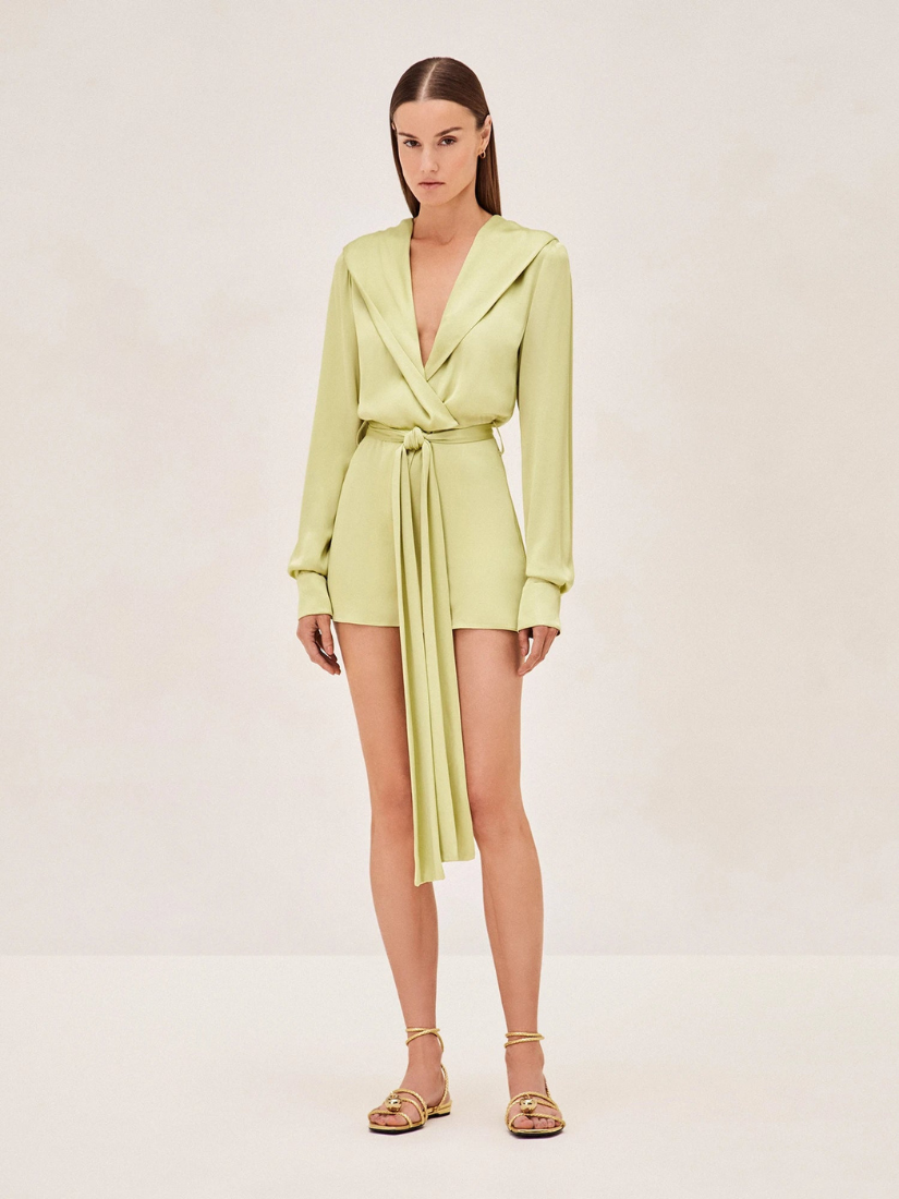 Gillian Romper Pale Green