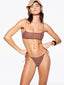 The C Bralette Kuba Adobe