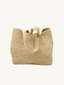 Mamie XL Straw Handbag Natural