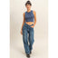 Cropped Tank Knit Top