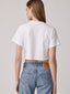Bash Crop Tee White