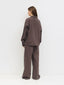 The Ellen Set Striped Brown